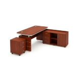 L-shaped Office Desk_ Model:D-1512A - Image 2