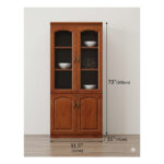 2-Door Wooden File cabinet_Model:F-219B - Image 2
